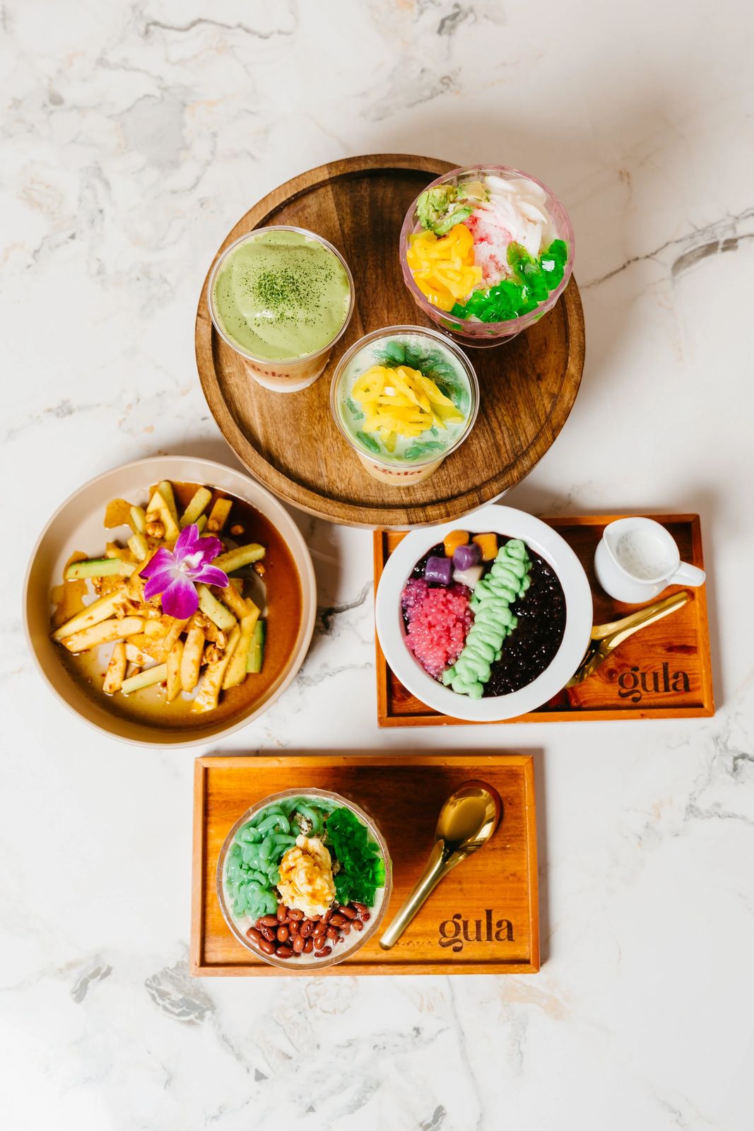 A beautifully plated Gula dish